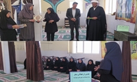  تقدیر از فعالان حوزه نماز در مرکز بهداشت شهرستان شهرکرد
