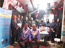 حضور کارکنان مرکز بهداشت شهرستان شهرکرد  در موکب دانشگاه علوم پزشکی 
