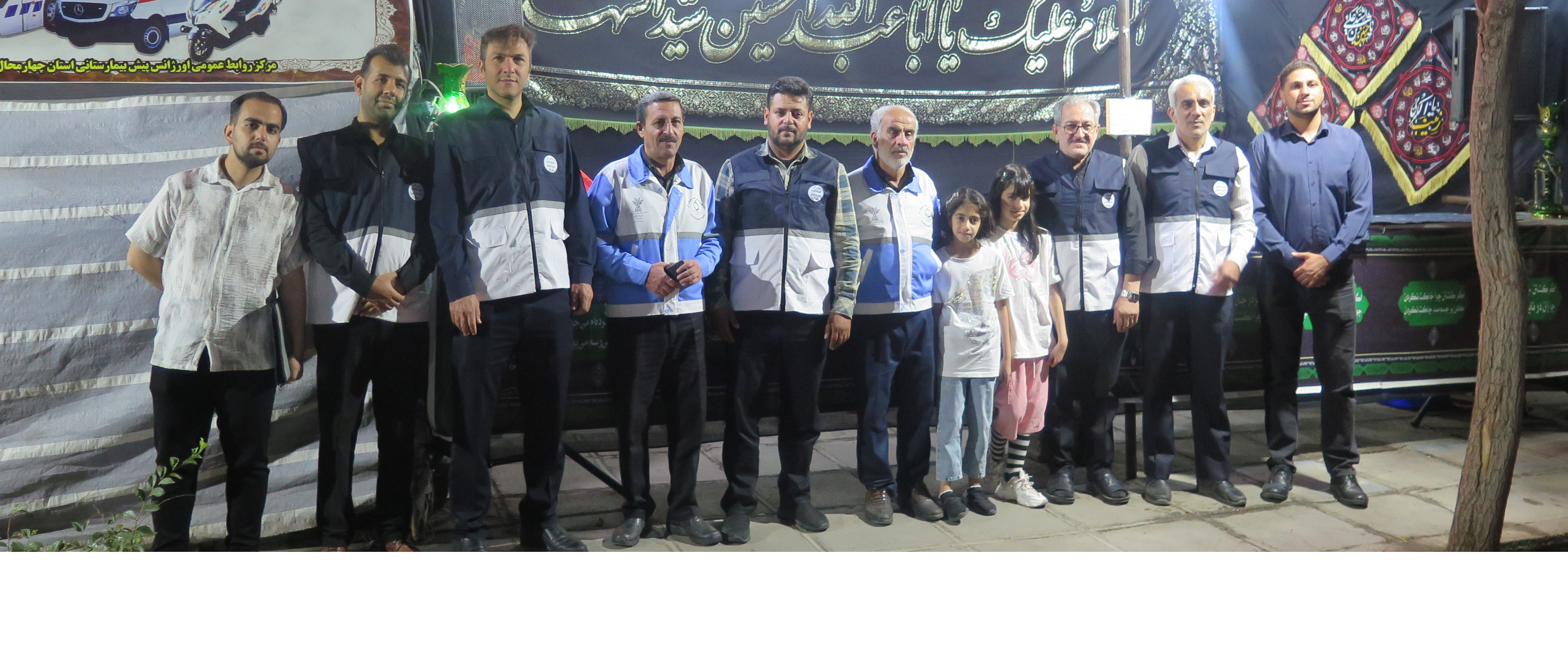حضور کارکنان مرکز بهداشت شهرستان شهرکرد  در موکب دانشگاه علوم پزشکی شهرکرد